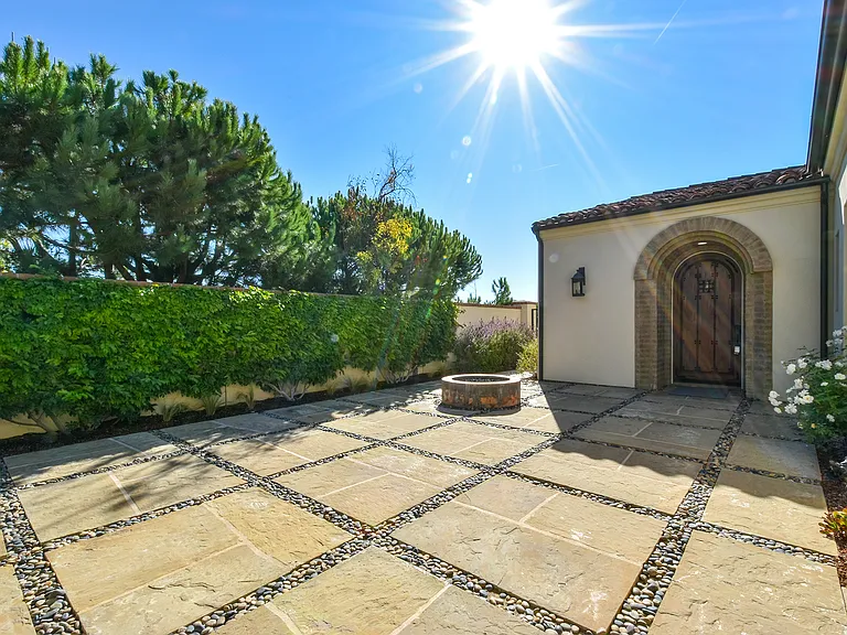 Private Front courtyard