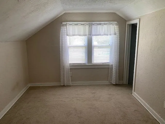 An upstairs bedroom