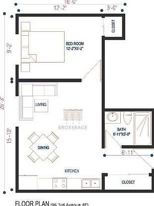 2nd image of 96 3rd Ave APT 4B