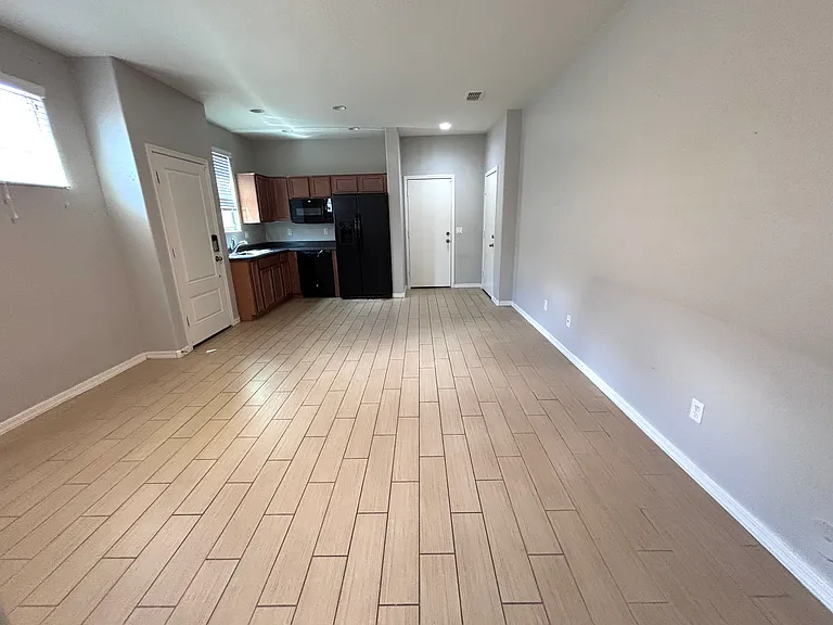 First floor suite, living room/kitchen