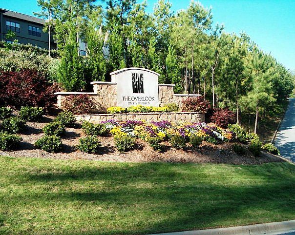 Landscaped Entrance