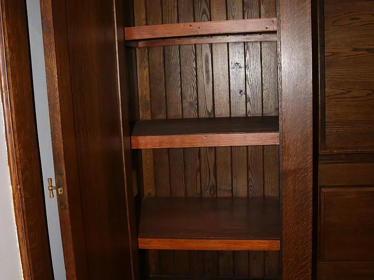 Cabinets in the living room