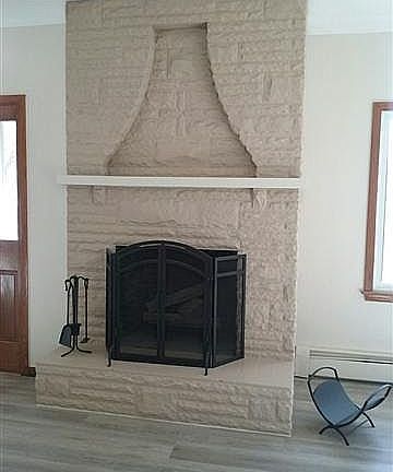 Wood Burning Fireplace