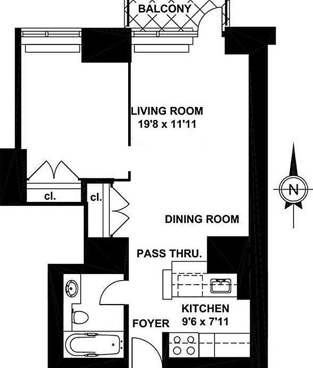 1st image of 250 E 40th St APT 24D