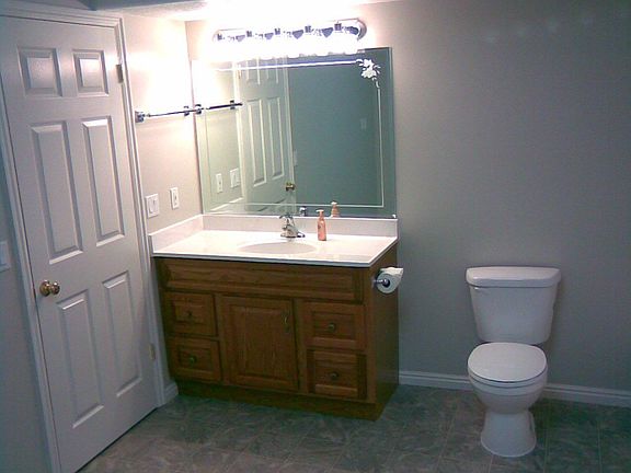 Basement Bathroom View 1