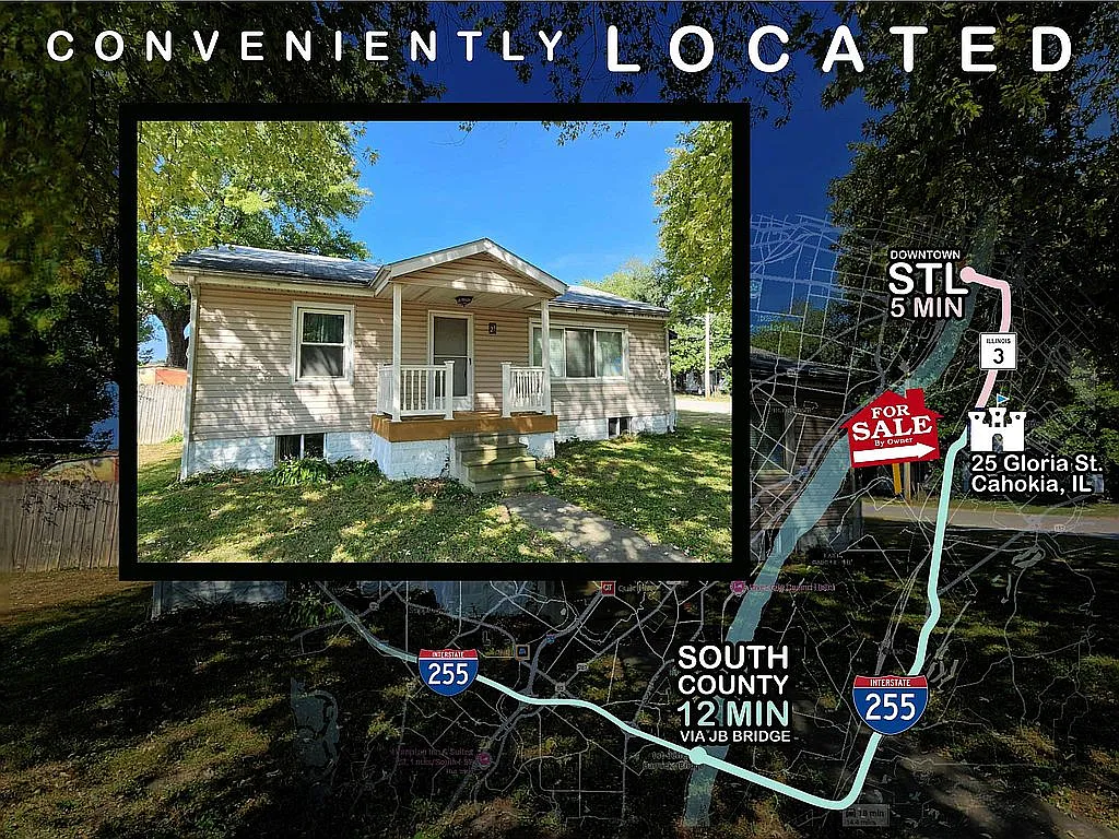 25 Gloria St, Cahokia IL - Owner Finance Home