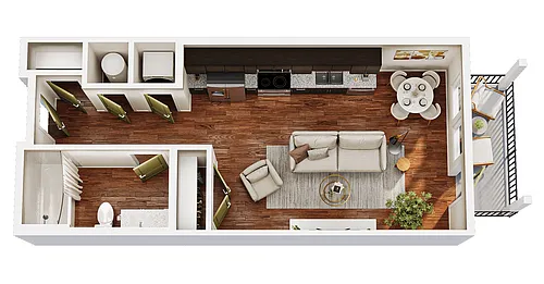 Floor plan S1C