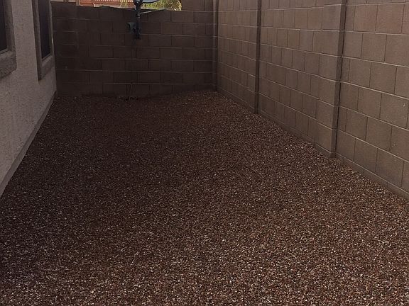 Side back yard