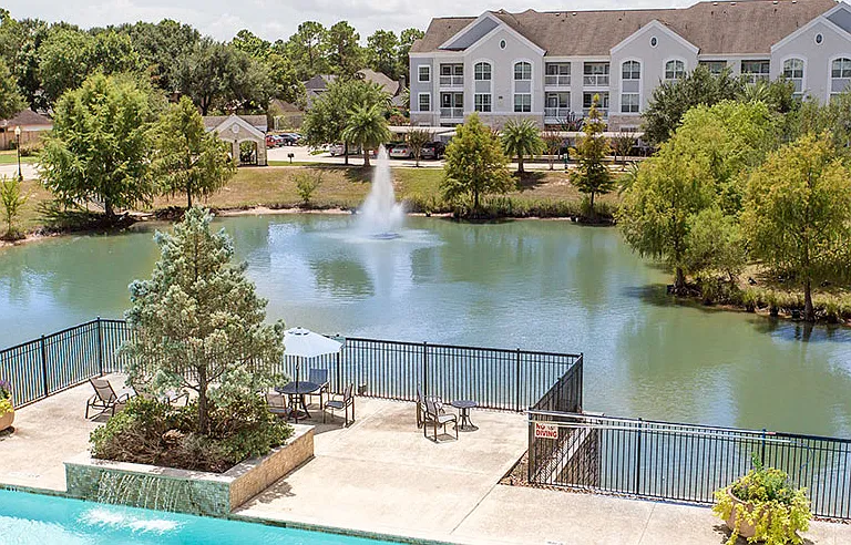 The Grand Parkway Apartments Pond, Katy, Texas