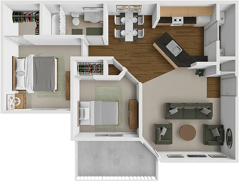 Floor plan The Sunflower