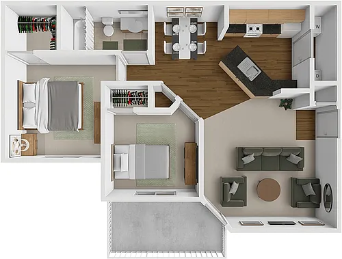 Floor plan The Sunflower