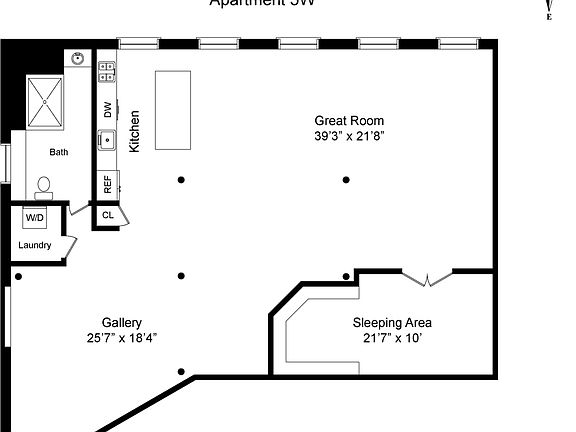 2nd image of 430 Greenwich St APT 5W