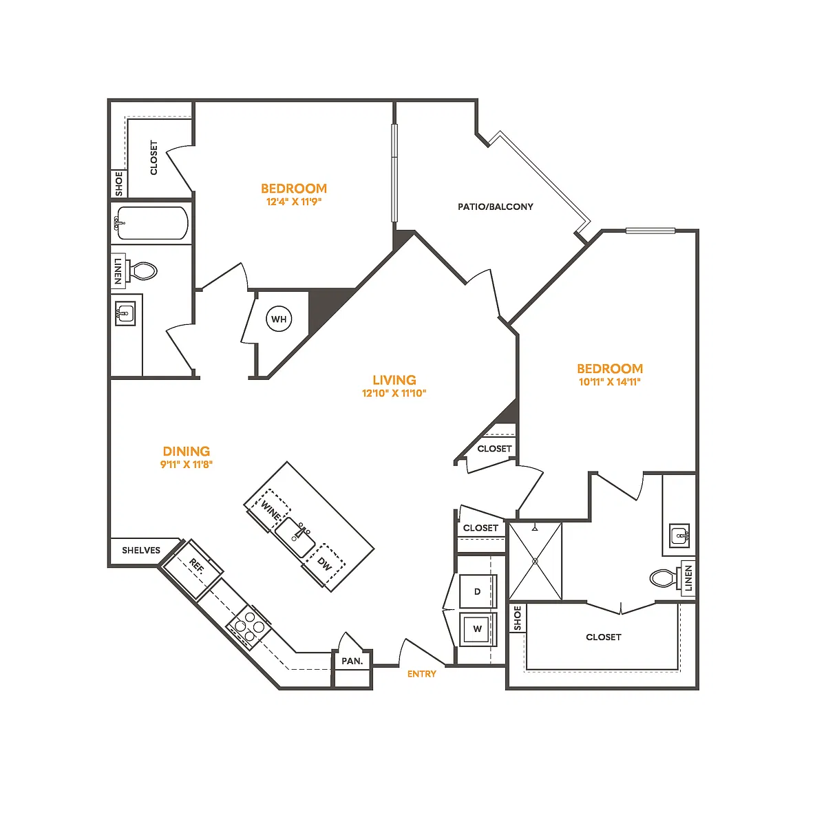 Floor plan B2