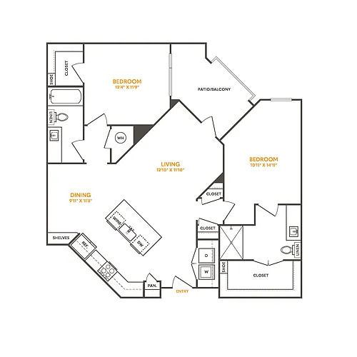 Floor plan B2