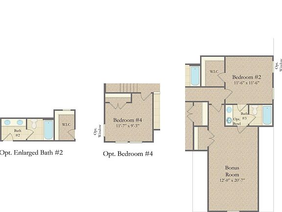 Second Floor Options
