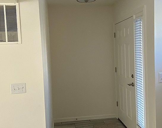 Inside entryway