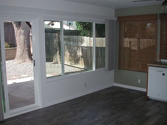 Dining area next to kitchen
