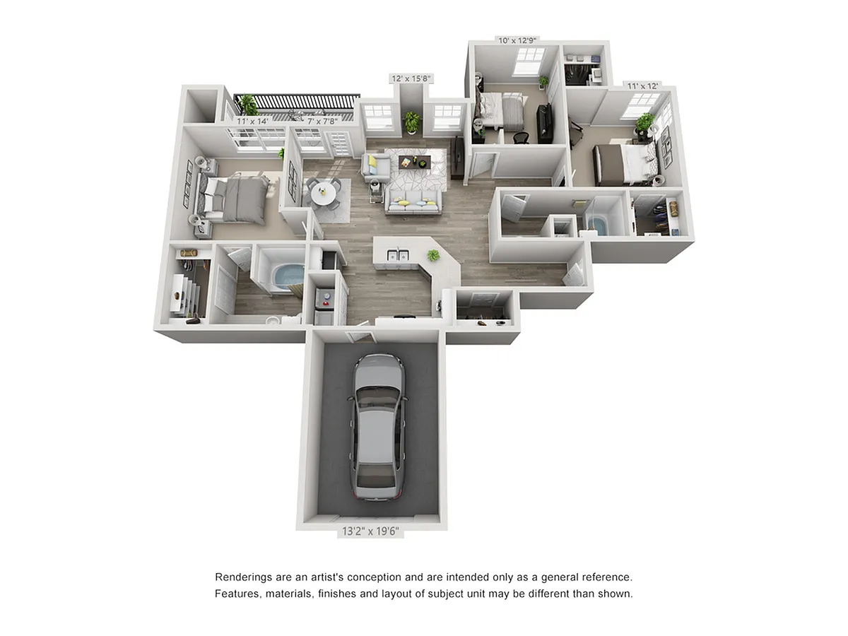 Floor plan C1 Sophisticated