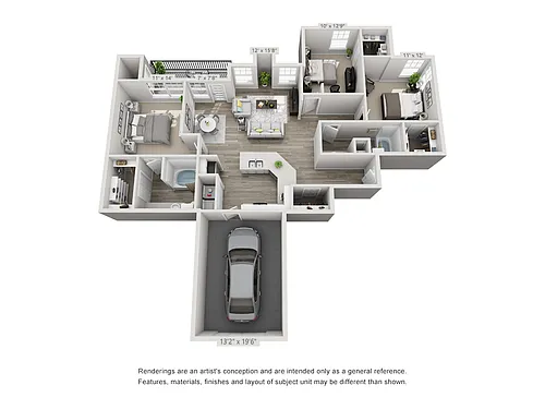 Floor plan C1 Tailored