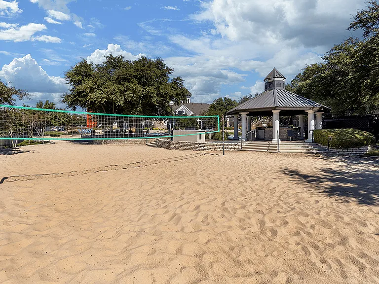 Serve up some fun at our beach volleyball courts