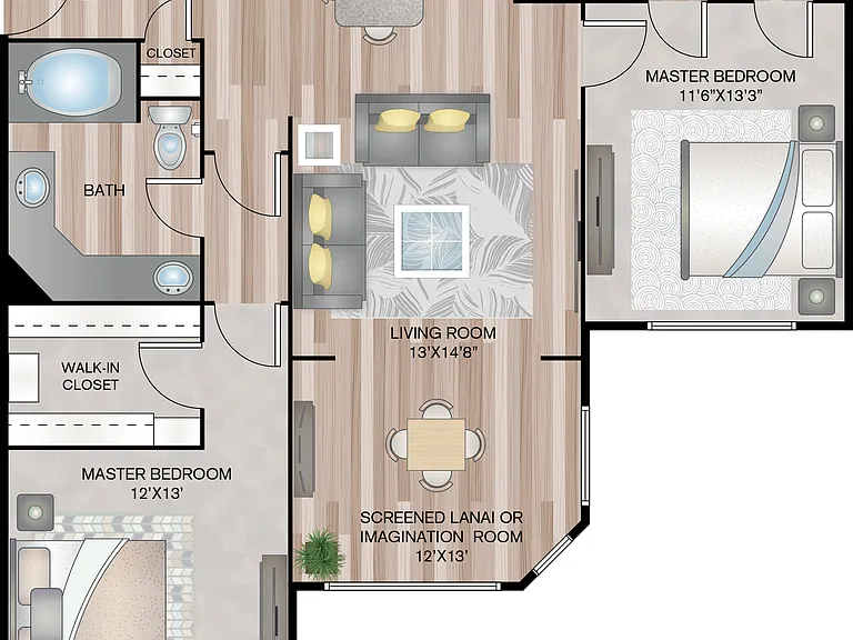 1220 Square Feet 1220 Square Feet