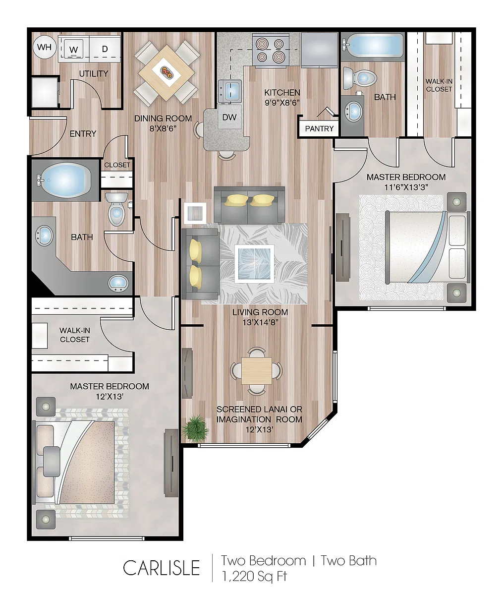 Floor plan Carlisle - Premium Plus