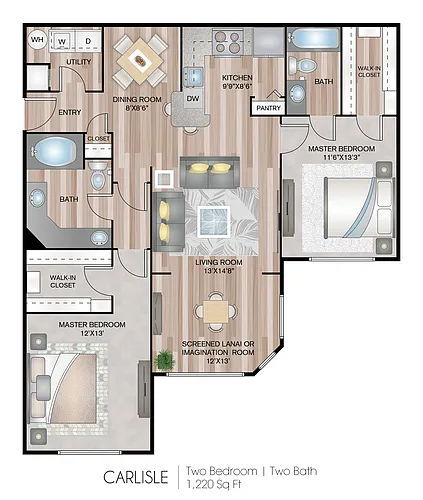 Floor plan Carlisle - Premium Plus