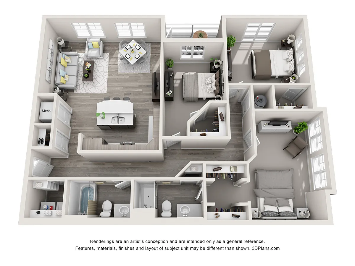 Floor plan 3X2 A