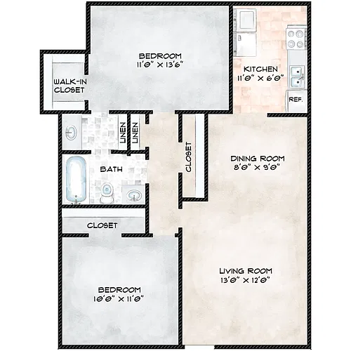 Floor plan Gulf Breeze