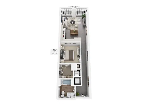 Floor plan Corliss