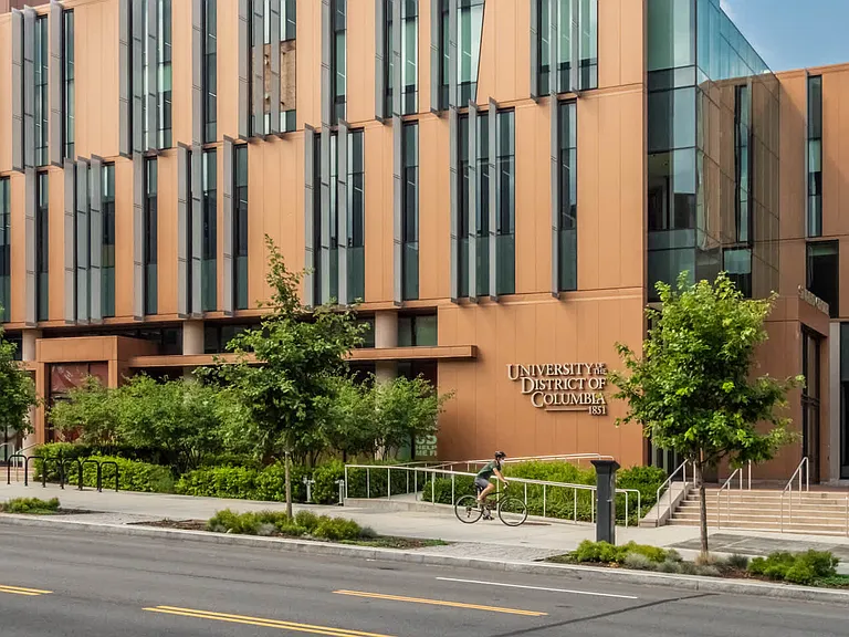 The University of the District of Columbia is just a mile away.