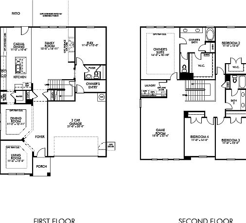 The Alexander floorplan is 3,275 square feet with