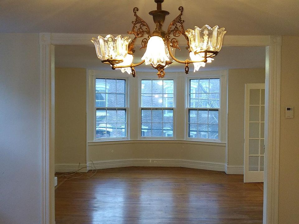 Living Room/Front Bay Window Taken From Dining Room