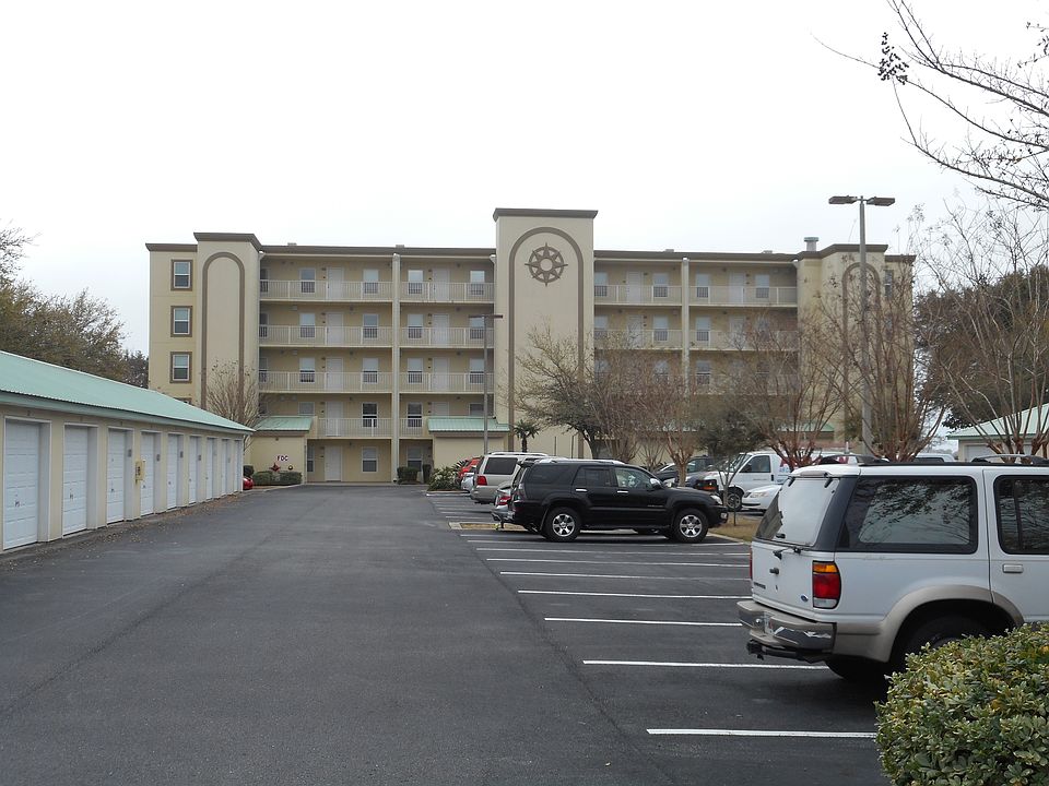 View from parking lot