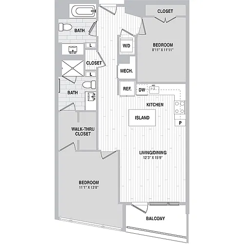 Floor plan B2