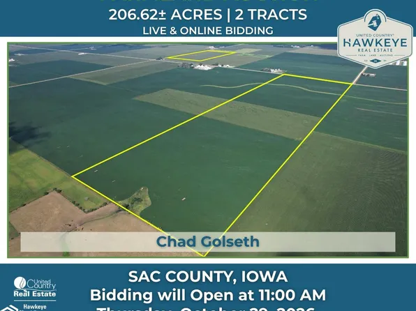 Sierra Avenue & 200th St, Sac City, IA 50583