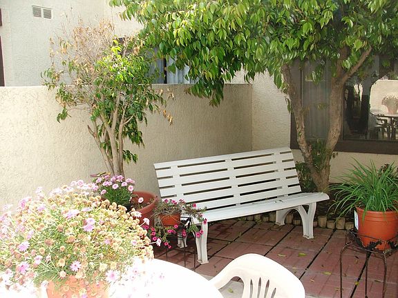 Beautiful Gated Patio Entrance