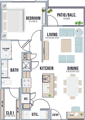 A5 | 799 sq ft A5 | 799 sq ft