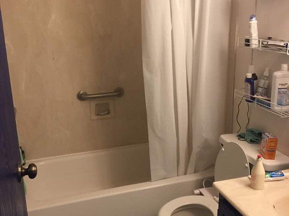 heated tiled bathroom