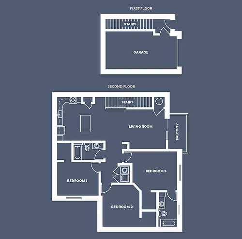 Floor plan Chandler- Second Floor