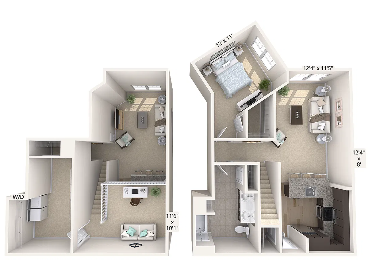 Floor plan A6L-1114sq-Stainless