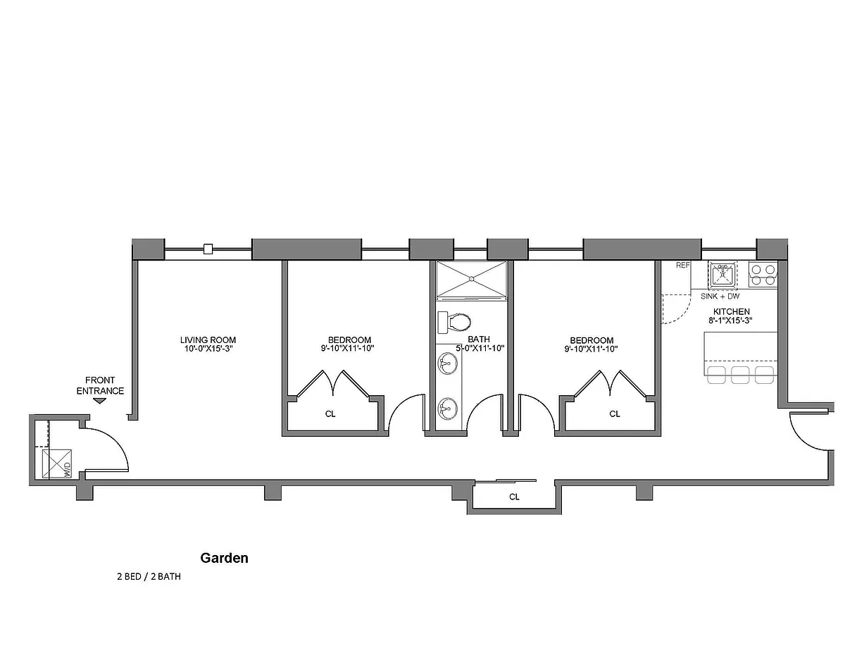 Floor plan Garden
