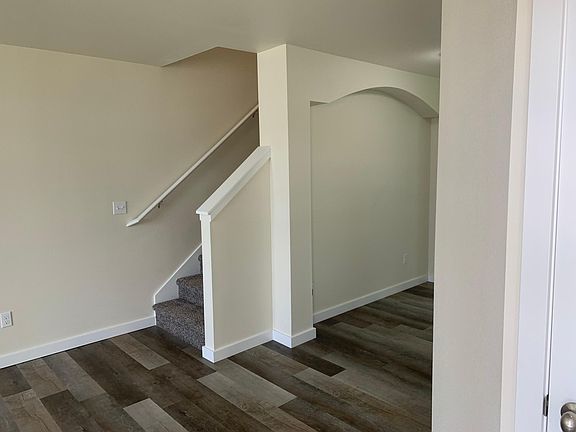 Front entry and stairs