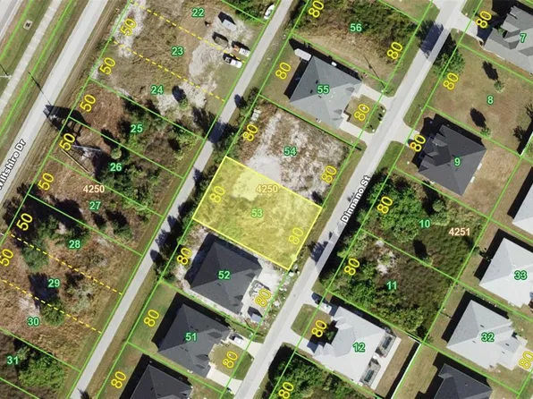 8527 DINNANO STREET LOT 53, PORT CHARLOTTE, FL 33981