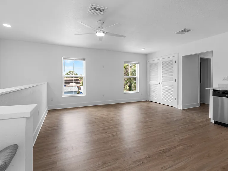 living and dining room