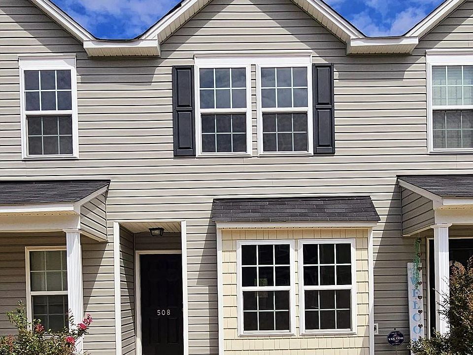 Front and private driveway