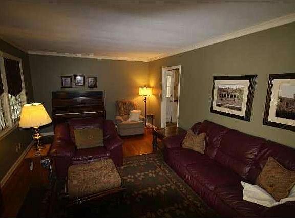 Hardwood floors and pleasing updated colors make this home worth a second look