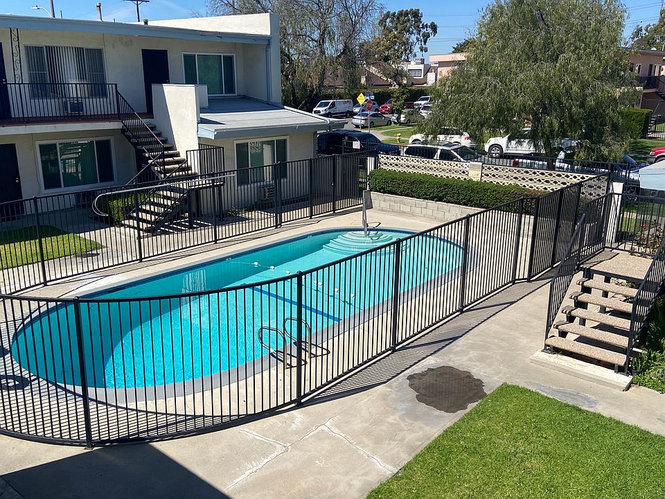 Gated complex with pool