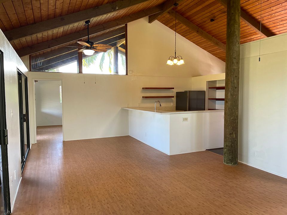 living room + kitchen