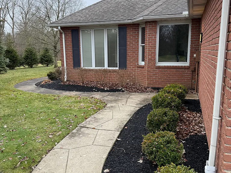 Back walkway